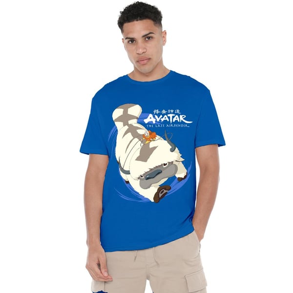 Avatar: The Last Airbender Mens In Flight Appa T-Shirt