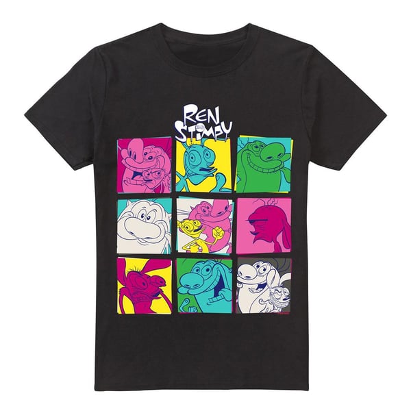 Ren & Stimpy miesten Warhol 2 T-paita
