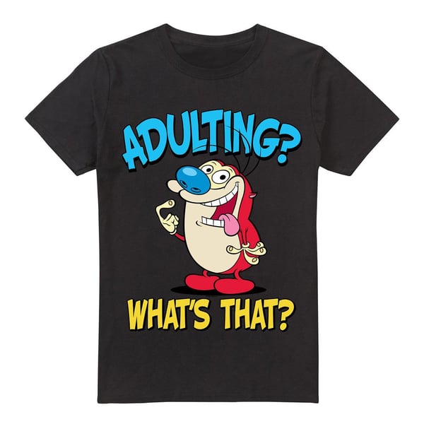 Ren & Stimpy Miesten Aikuistuminen 2 T-paita