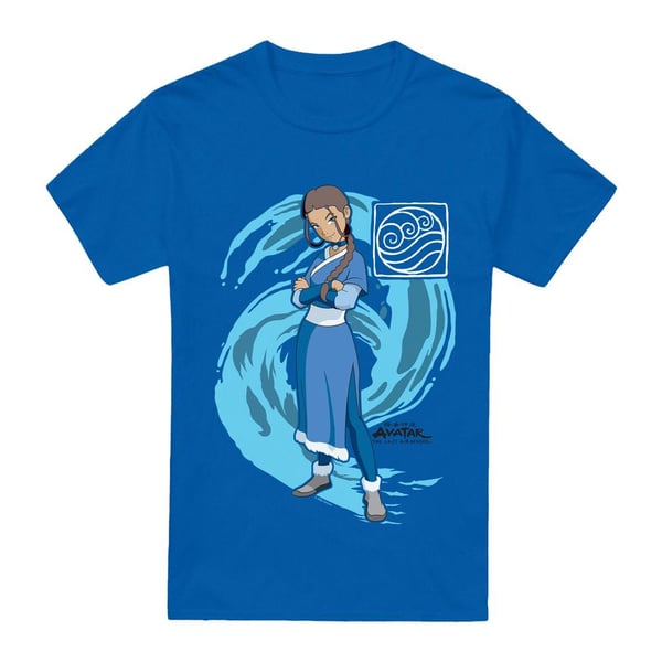 Avatar: The Last Airbender Mens Water Wave Katara T-Shirt