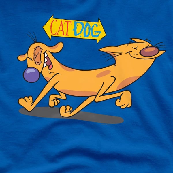 CatDog Mens Happy Paws T-Shirt