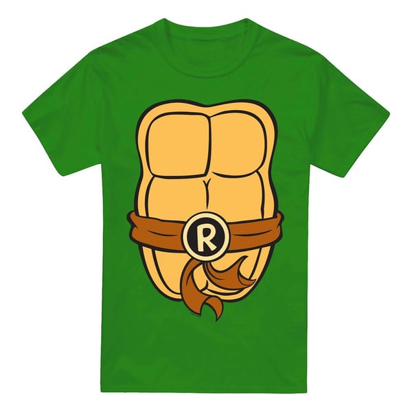Teenage Mutant Ninja Turtles Mens Raphael Chest T-Shirt