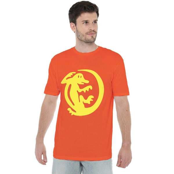 Legends of the Hidden Temple Mens Orange Iguanas T-Shirt