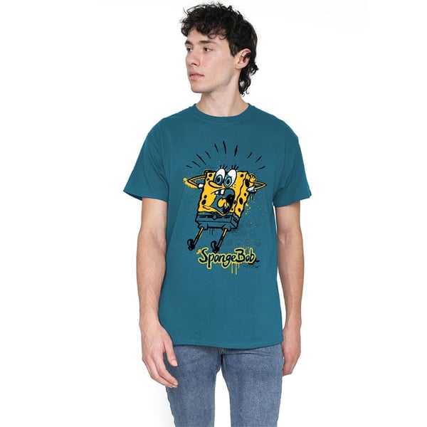 SpongeBob SquarePants Mens Shocking! T-Shirt