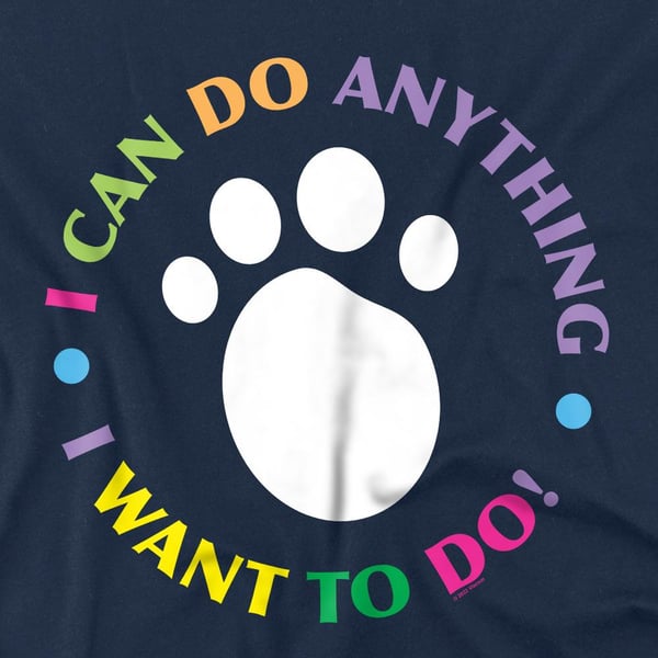Blue´s Clues Miesten I Can Do Anything! T-paita