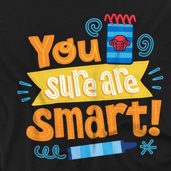 Blue´s Clues & You! Miesten You Sure Are Smart! T-paita