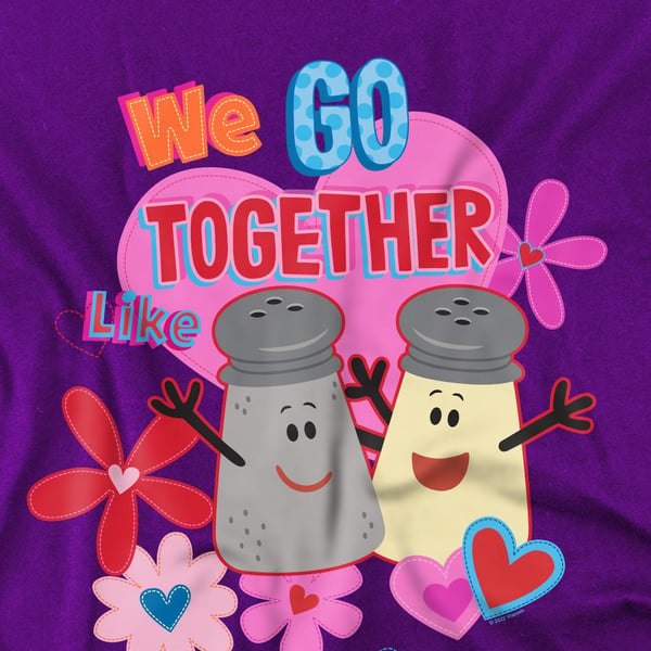 Blue´s Clues & You! Mens Salt And Pepper T-Shirt