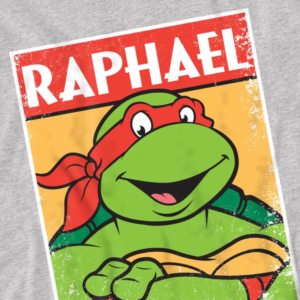 Teenage Mutant Ninja Turtles Mens Raphael T-Shirt