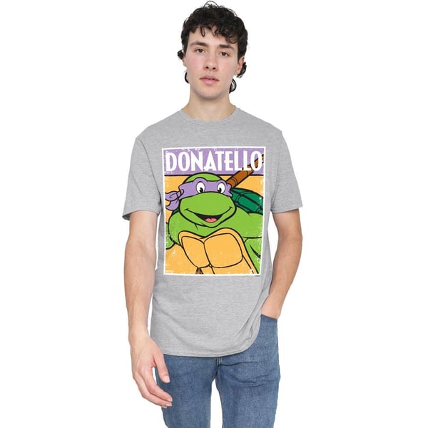 Teini-ikäiset mutanttininjakilpikonnat Miesten Donatello T-paita