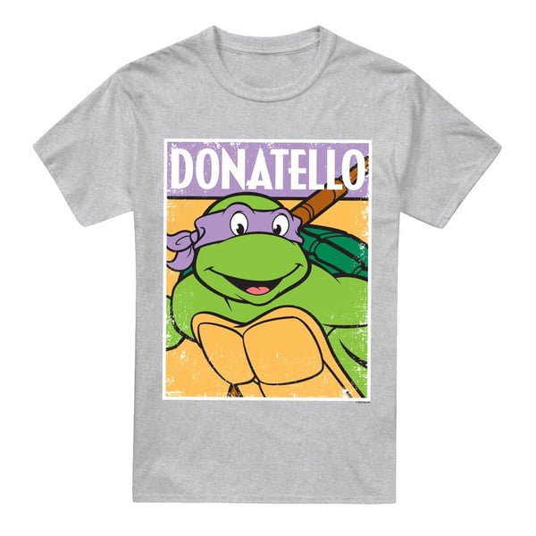 Teini-ikäiset mutanttininjakilpikonnat Miesten Donatello T-paita