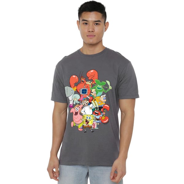 Svampbob Fyrkant Herr T-shirt Hela Gänget
