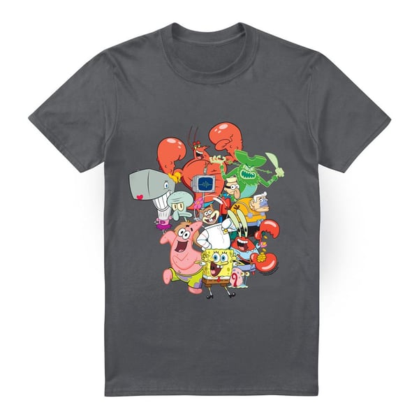Svampbob Fyrkant Herr T-shirt Hela Gänget