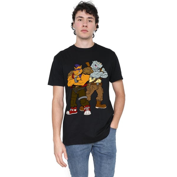 Teenage Mutant Ninja Turtles Mens Bebop & Rocksteady T-Shirt