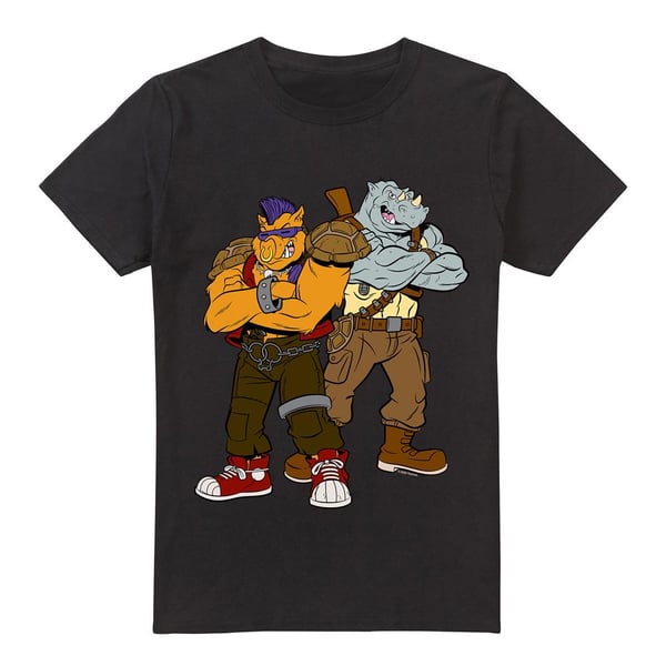 Teenage Mutant Ninja Turtles Mens Bebop & Rocksteady T-Shirt