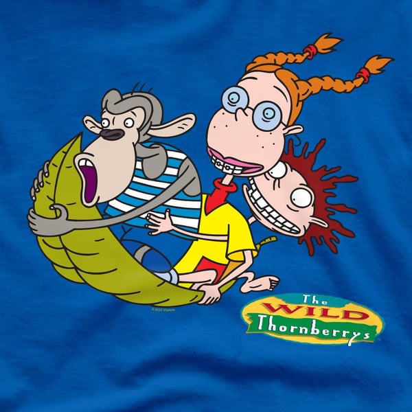 The Wild Thornberrys Miesten Lehdellä Eliza Darwin & Donny T-paita