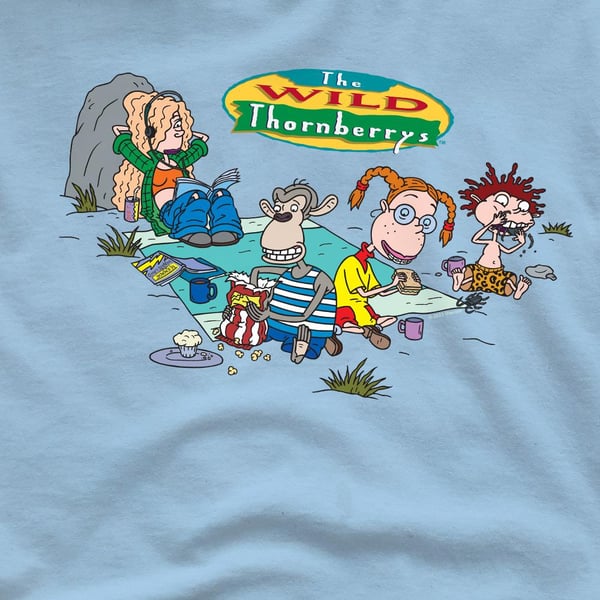 The Wild Thornberrys Miesten Eliza Darwin Donny & Debbie T-paita