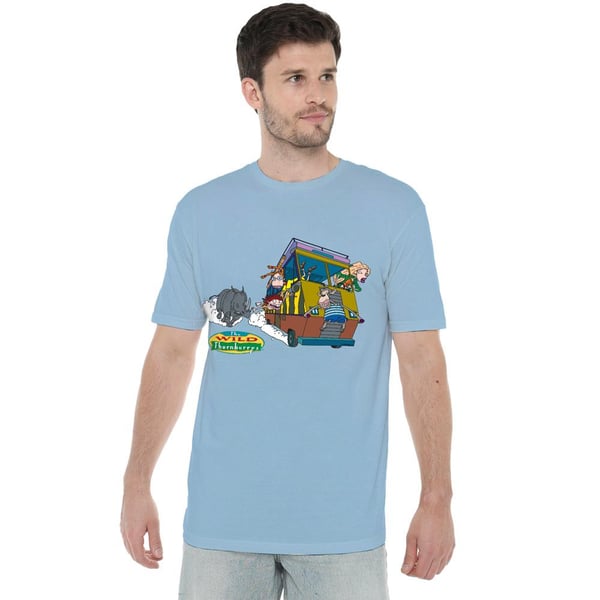 The Wild Thornberrys Mens Runaway Rhino T-Shirt