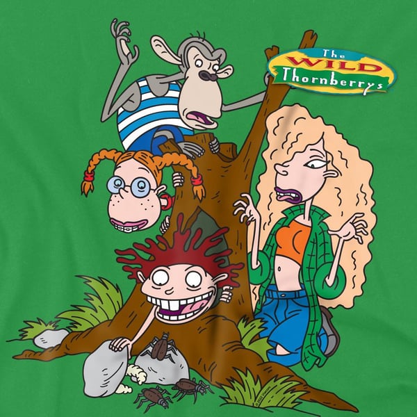The Wild Thornberrys Miesten Donnyn illallinen T-paita