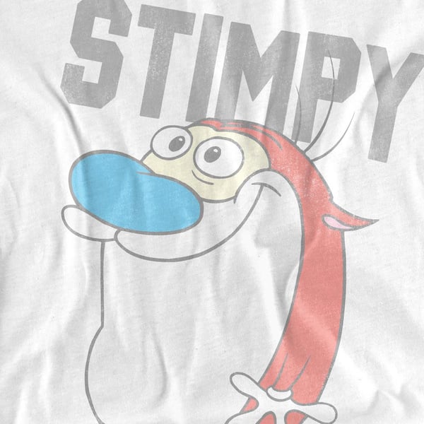 Ren & Stimpy Miesten College T-paita