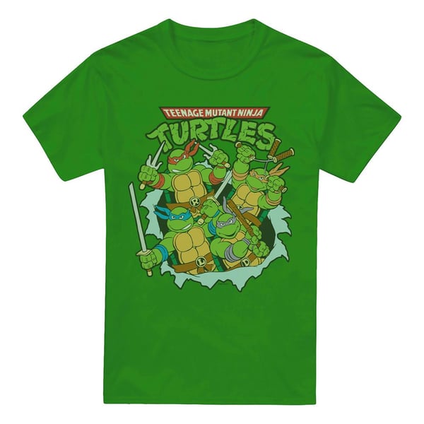 Teenage Mutant Ninja Turtles Mens Retro Group T-Shirt