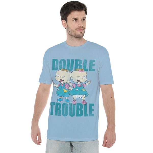 Rugrats Miesten Double Trouble T-paita