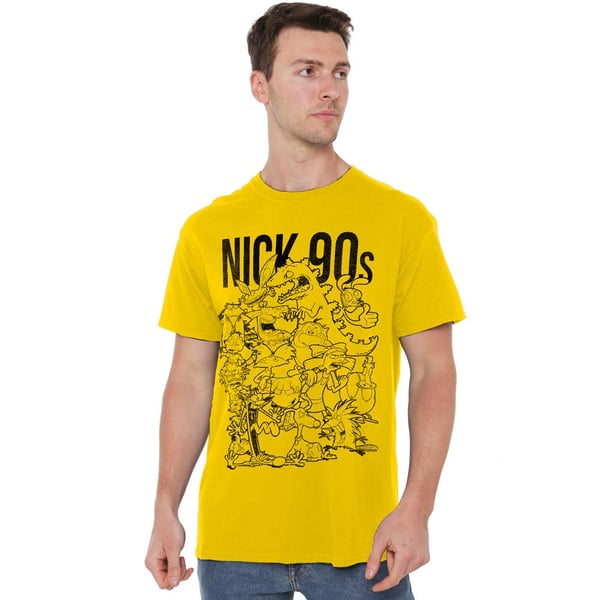 Nickelodeon Miesten Nick 90-luvun T-paita