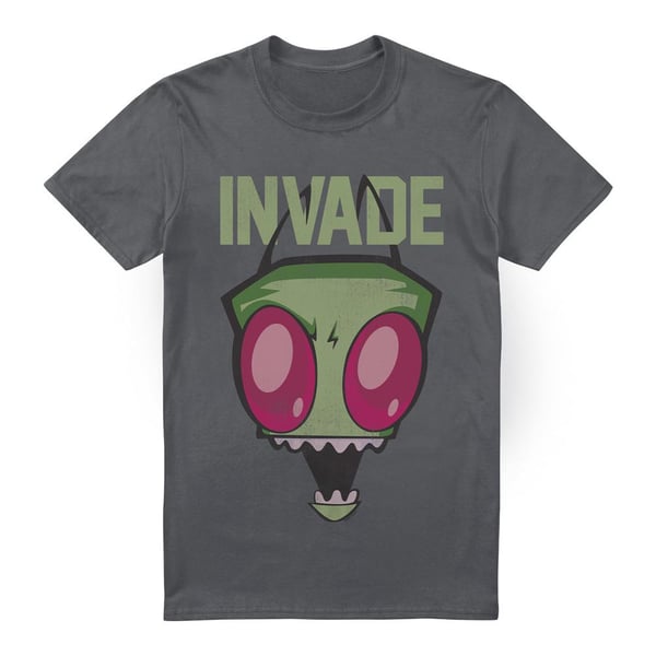 Invader Zim Mens Invade T-Shirt