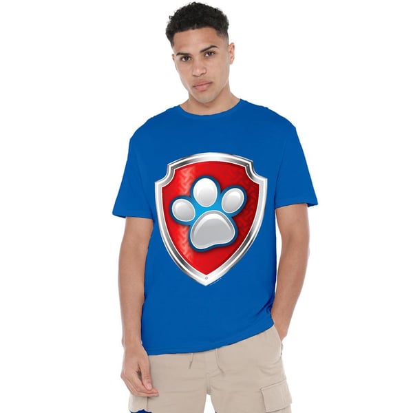 Paw Patrol Mens Badge T-Shirt