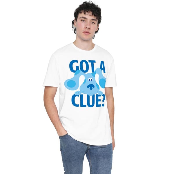 Blue´s Clues Miesten Get A Clue T-paita