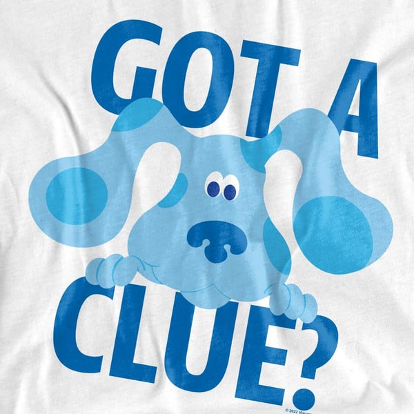 Blue´s Clues Miesten Get A Clue T-paita