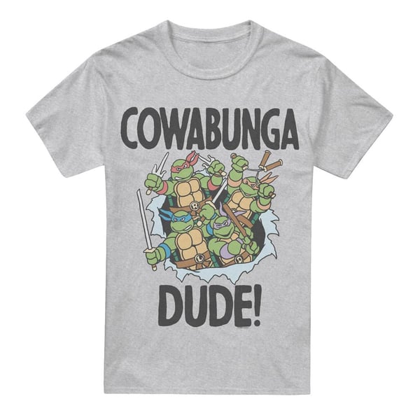 Teini-ikäiset mutanttininjakilpikonnat miesten Cowabunga Dude T-paita