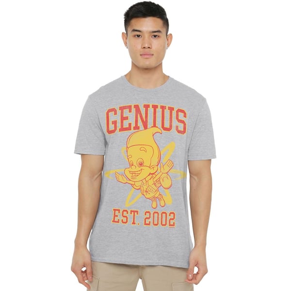 Jimmy Neutron Herr Genius Collegiate T-shirt