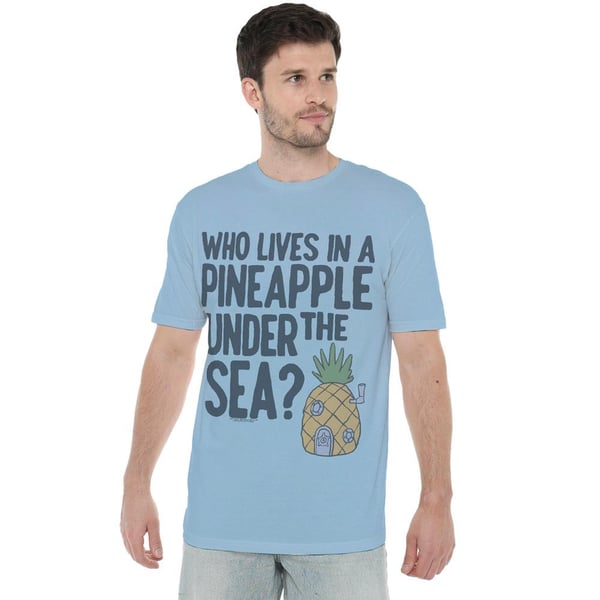 Svampbob Fyrkant Herr T-shirt Ananas Under Havet
