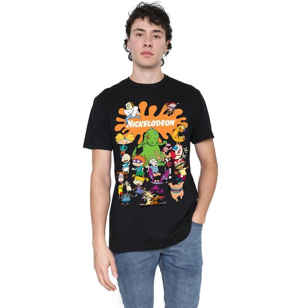 Nickelodeon Miesten Splat Group T-paita