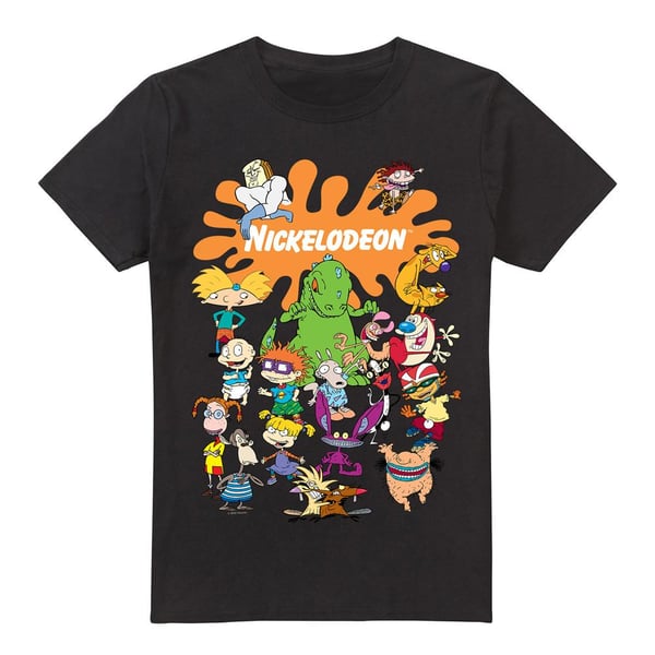 Nickelodeon Miesten Splat Group T-paita Nickelodeon Miesten Splat Group T-paita