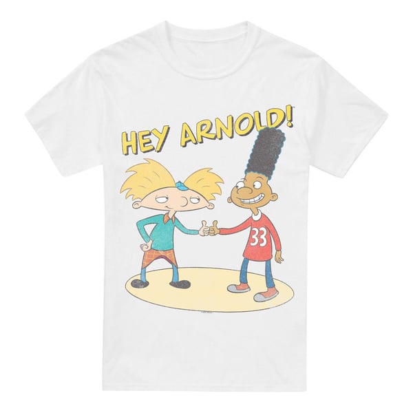 Hey Arnold! Mens Arnold & Gerald T-Shirt Hey Arnold! Mens Arnold & Gerald T-Shirt