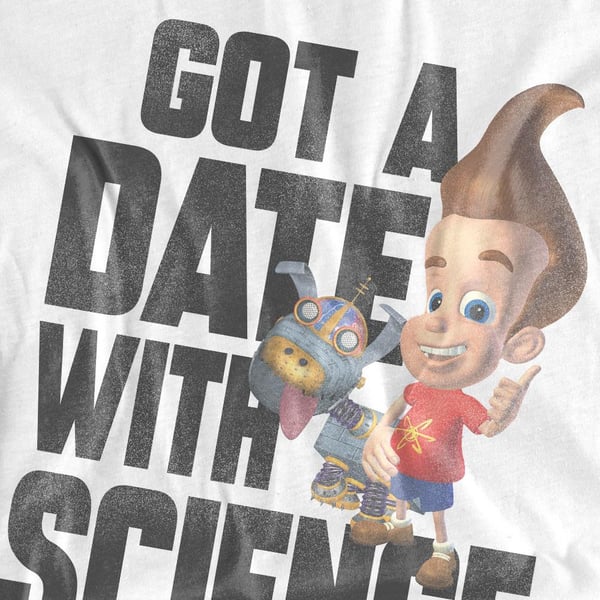 Jimmy Neutron Miesten Tiede T-paita