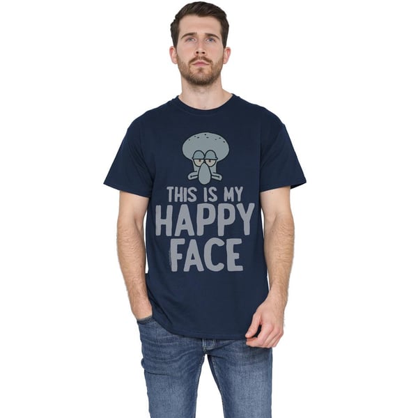 Svampbob Fyrkant Herr Happy Face T-shirt