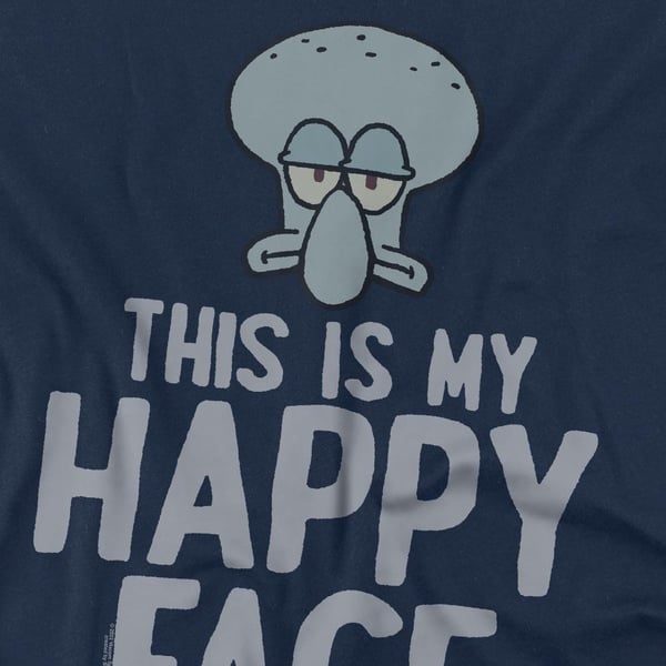 Svampbob Fyrkant Herr Happy Face T-shirt