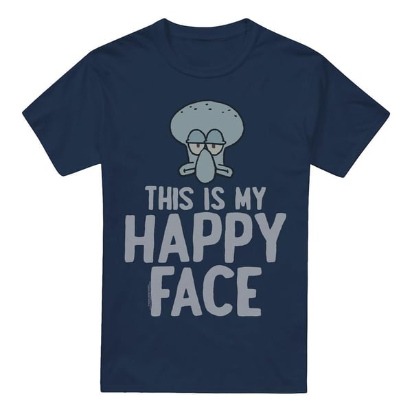 Svampbob Fyrkant Herr Happy Face T-shirt