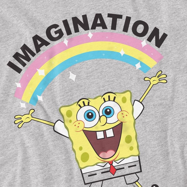 SpongeBob SquarePants Mens Imagination 2 T-Shirt