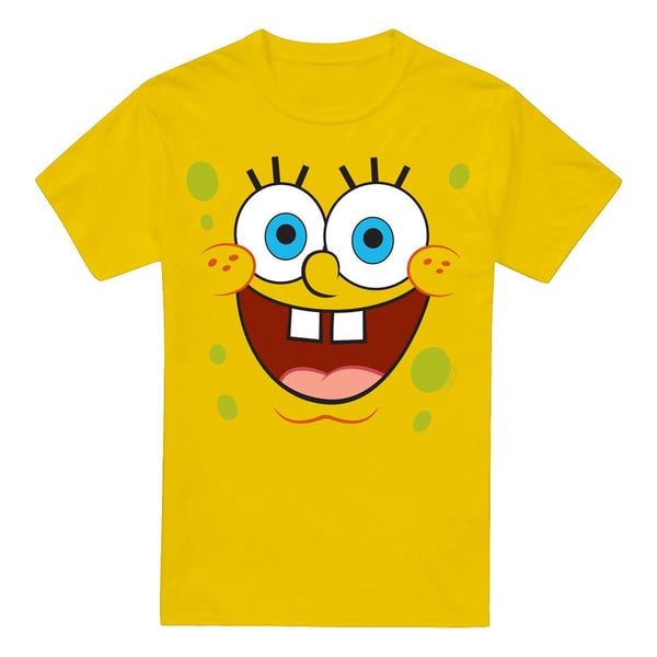 SpongeBob SquarePants Mens Goofy Smile T-Shirt