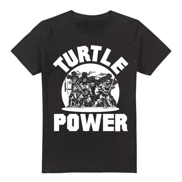 Teenage Mutant Ninja Turtles Mens Turtle Power T-Shirt