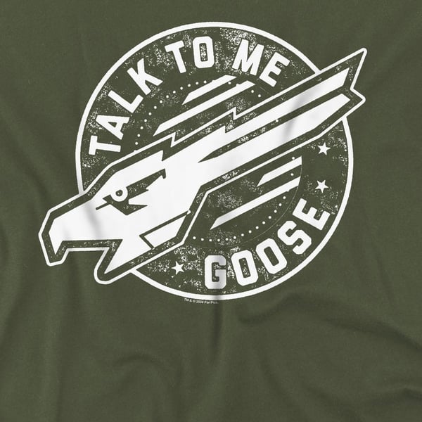 Top Gun Herr Talk To Me Goose T-shirt