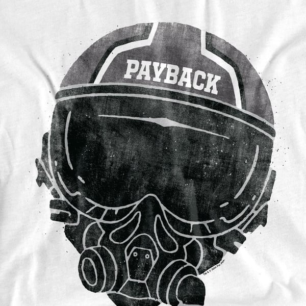 Top Gun Miesten Payback Kypärä T-paita