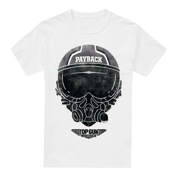 Top Gun Miesten Payback Kypärä T-paita Top Gun Miesten Payback Kypärä T-paita