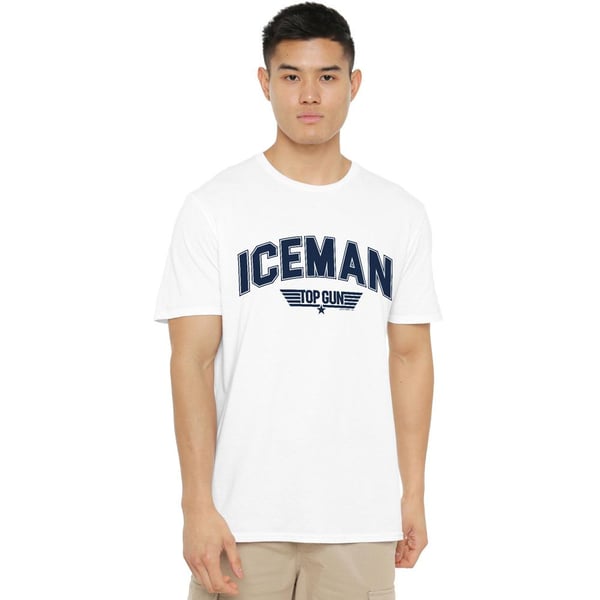 Top Gun Miesten Iceman Varsity T-paita