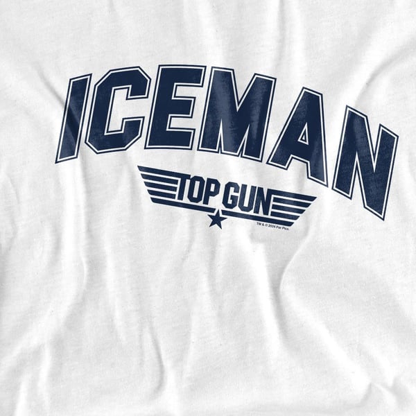 Top Gun Miesten Iceman Varsity T-paita