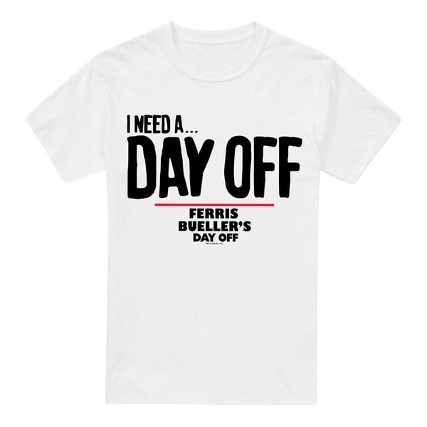 Ferris Bueller´s Day Off Miesten Ferris Bueller Needs A Day Off T-paita