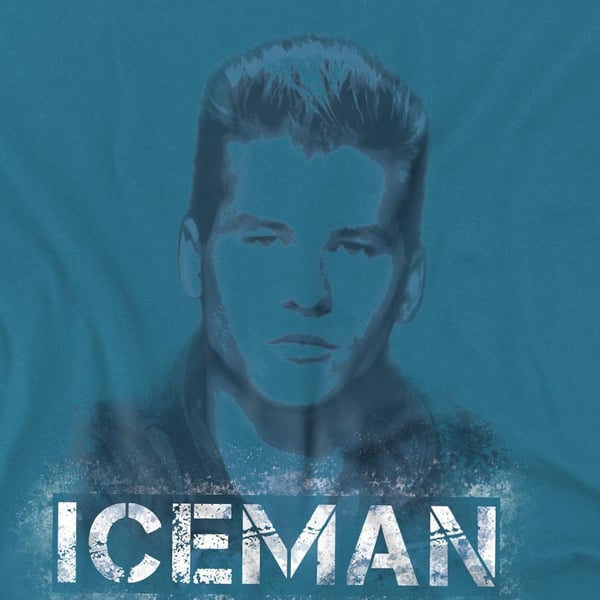 Top Gun Herr Iceman T-shirt